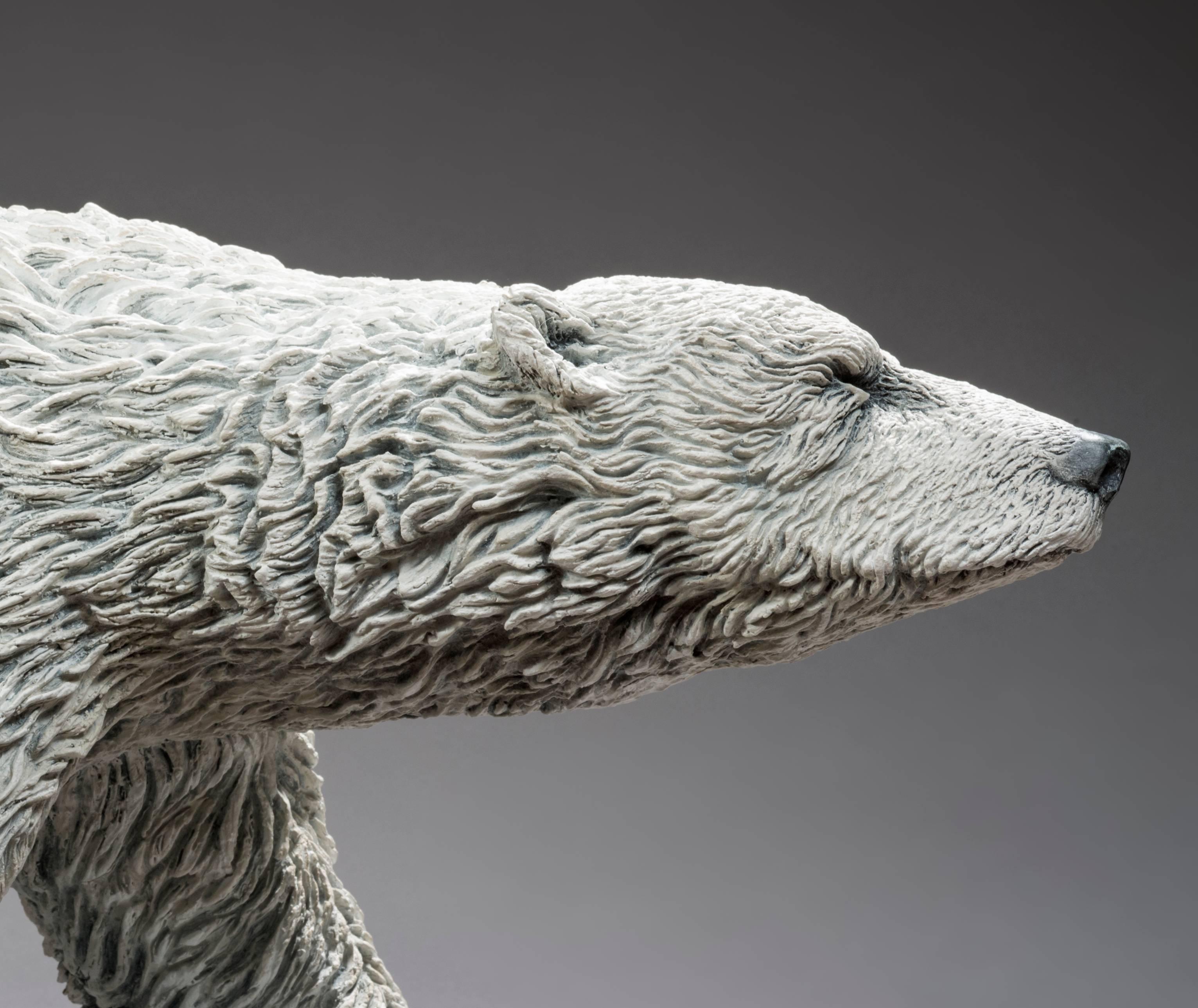 Polar Bear - Sculpture by Bernard & Arnaud Bessoud 