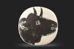 Pablo Picasso Ceramic "Profil de taureau"