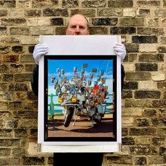 Dennis 'The Original Mod' Lambretta, Brighton - Color Photography Print