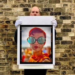 Eva, Brighton - Vintage Style Portrait Photography Color Print