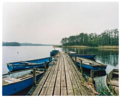 Ormesby Little Broad II, Norfolk - Foggy Day Waterscape Color Photography Print