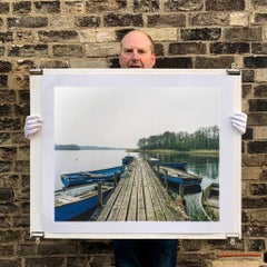 Ormesby Little Broad II, Norfolk - Foggy Day Waterscape Color Photography Print