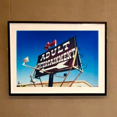 Adult Entertainment, Nevada - American Pop Art Color Photography Large Framed