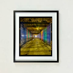 Rainbow Walk, Brighton - Small Framed Multicolor Urban Architecture Photograph