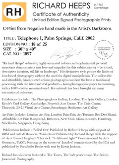 Telephone I, Ballantines Movie Colony, Palm Springs, California