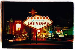 Arriving, Las Vegas - American Sign Color Photography