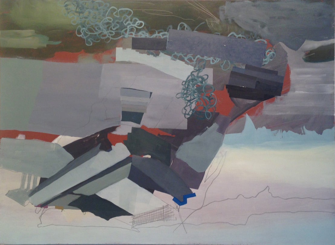 Mark Masyga Abstract Painting - Untitled.06.15.12