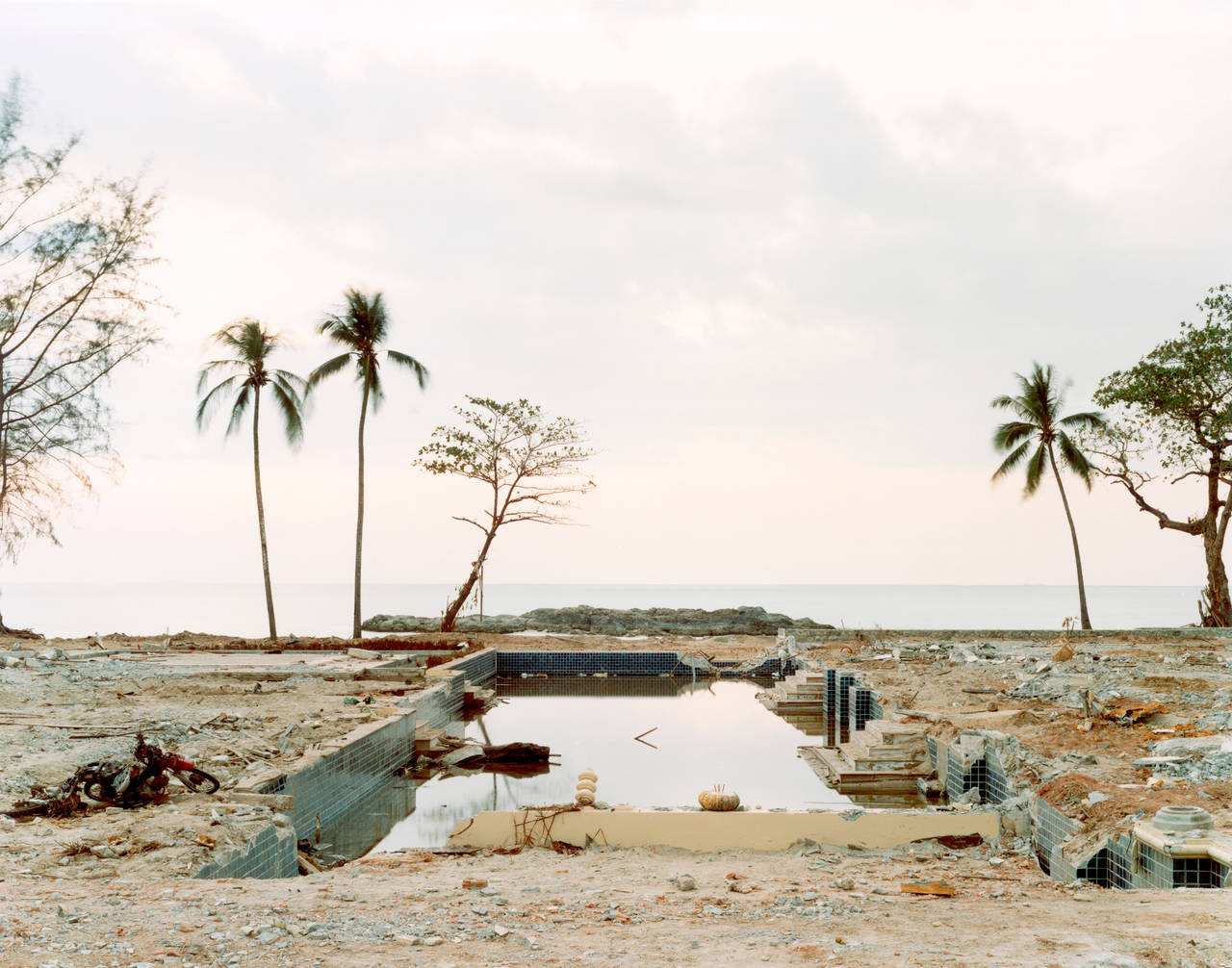 Sasha Bezzubov Landscape Photograph - Tsunami #7, Thailand (from the series: Things Fall Apart)