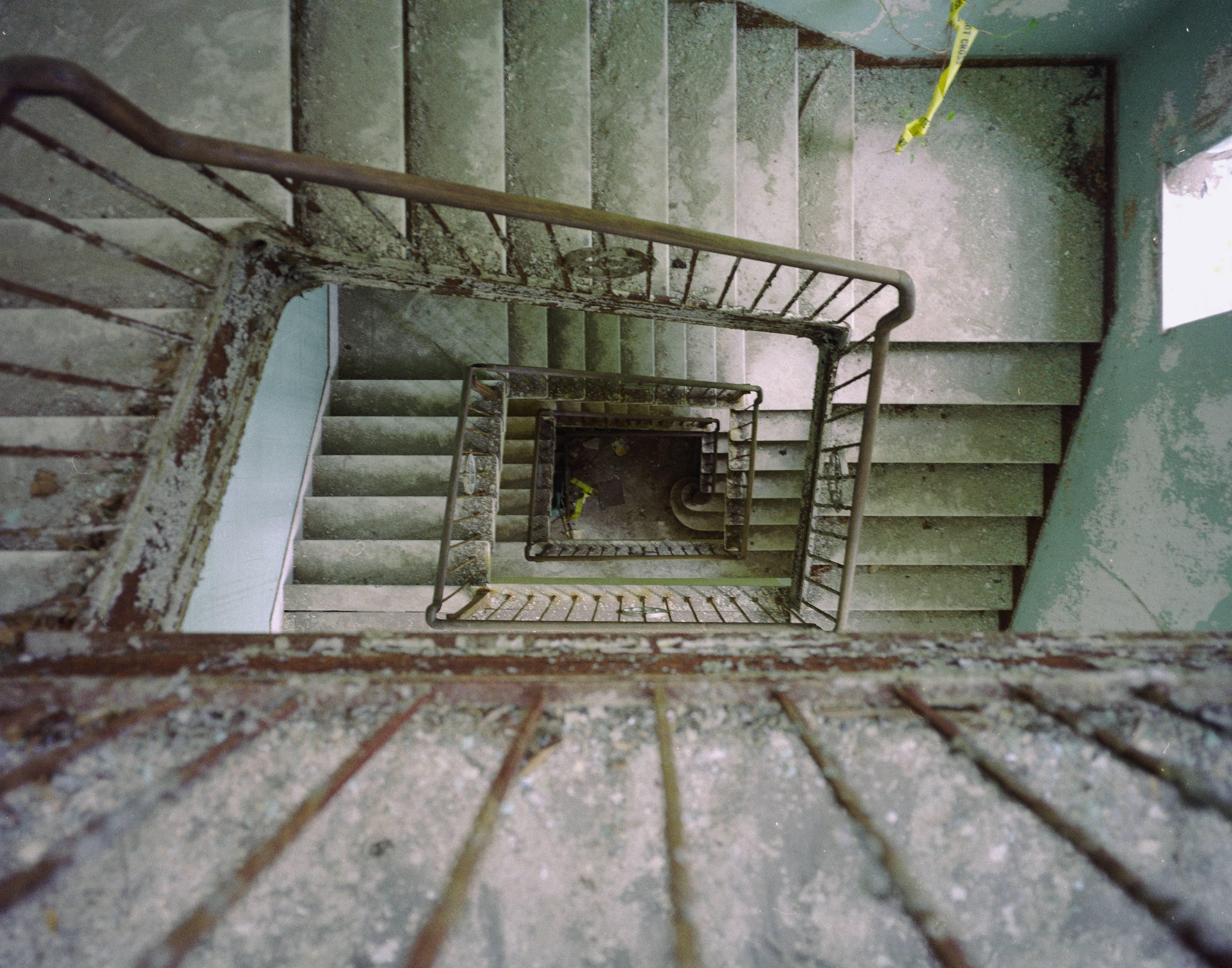 Phillip Buehler Color Photograph - Staircase
