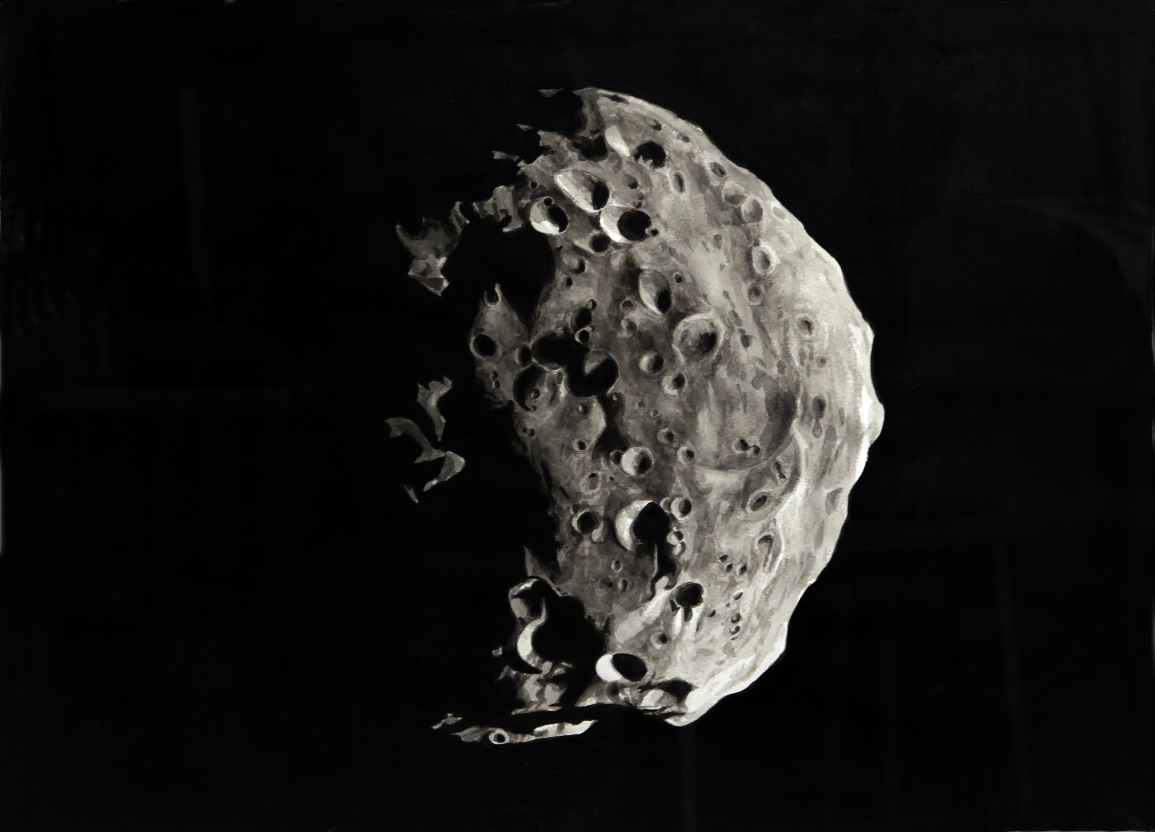 Thomas Broadbent Figurative Art – steroid 5, Asteroid