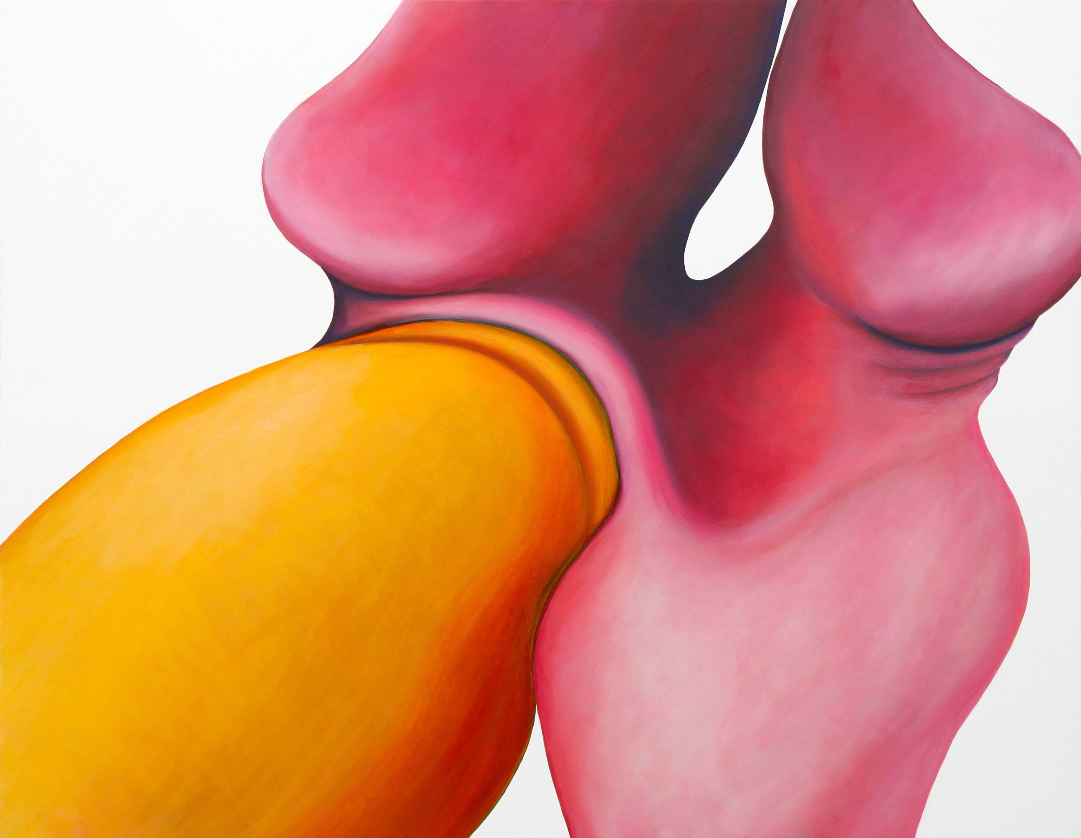 Emily Roz Figurative Painting - Hip Hole