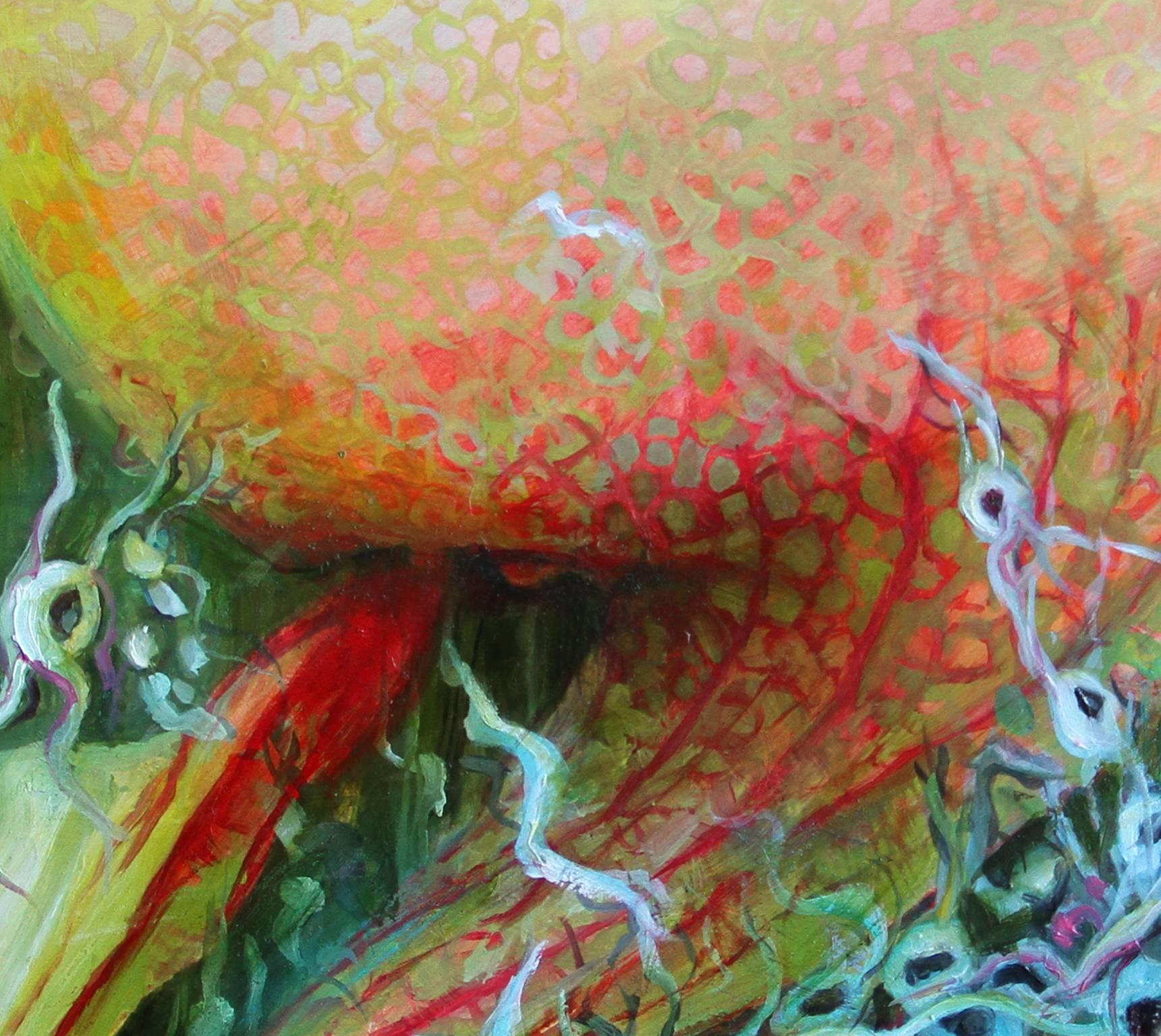 Bombilla amarilla - Painting de Sarah Olson