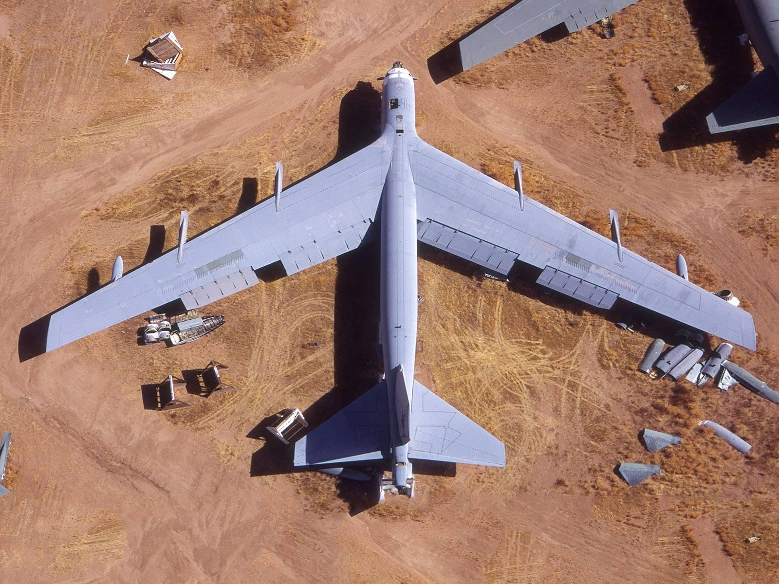 Phillip Buehler Landscape Photograph - Strategic Air Command B-52