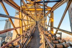 "Conveyor Bridge" contemporary color photograph