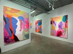 "Urban Swing" Contemporary Large Scale Abstract Painting