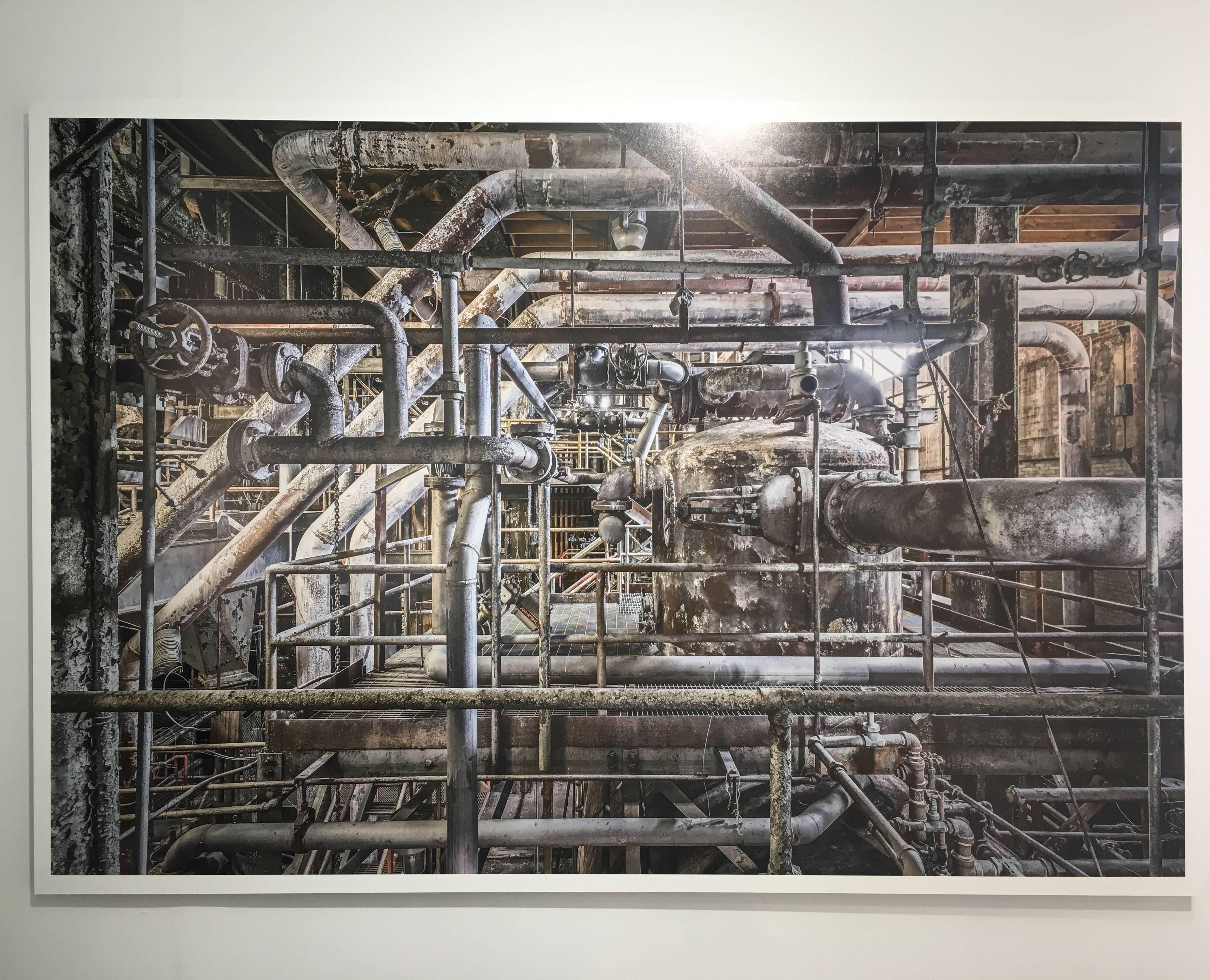 Tubos de caldera (Fábrica de azúcar Domino - Williamsburg, Brooklyn) - Photograph de Paul Raphaelson