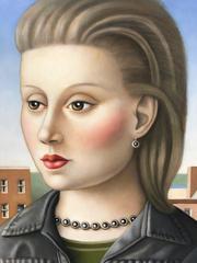 Woman in Denim Jacket