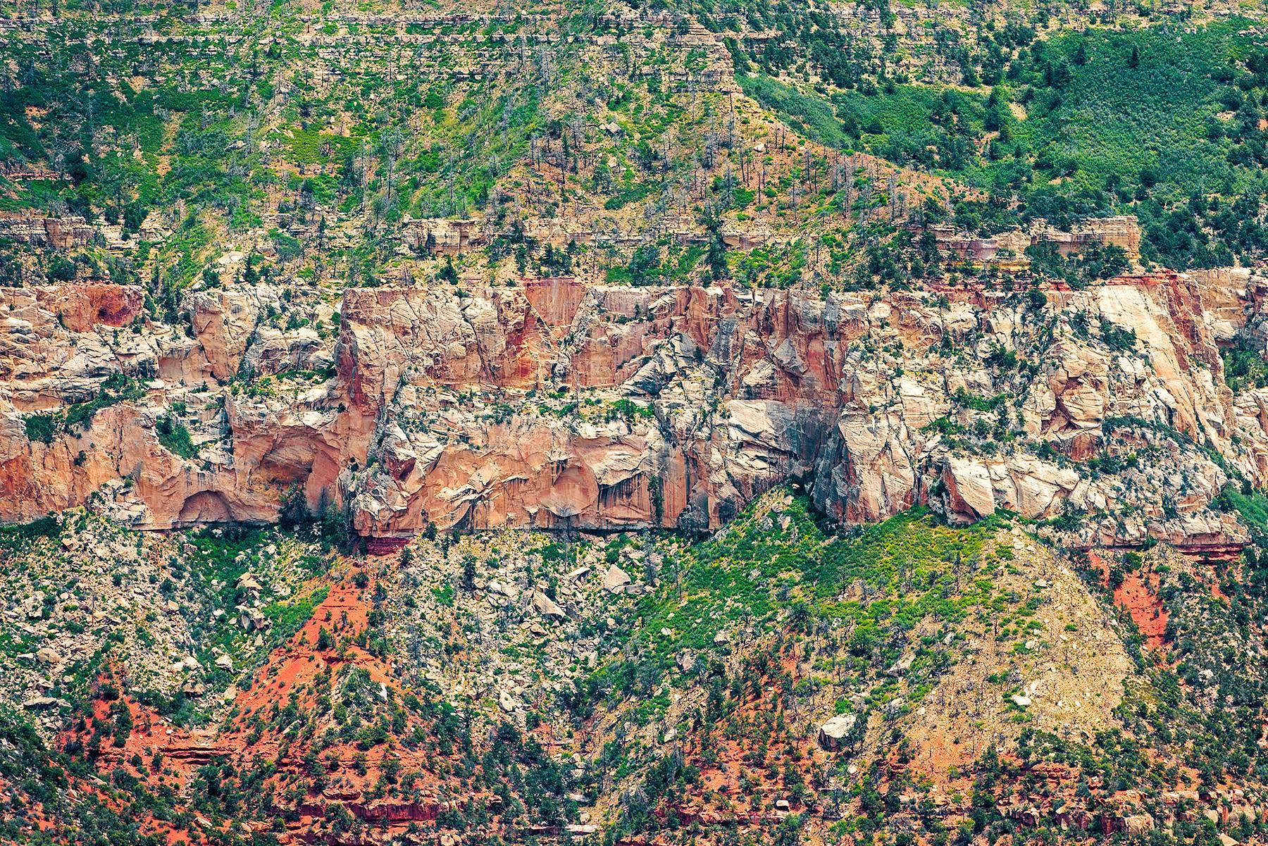 Zoe Wetherall Abstract Photograph - "Grand Canyon", dye sublimated print on aluminum 