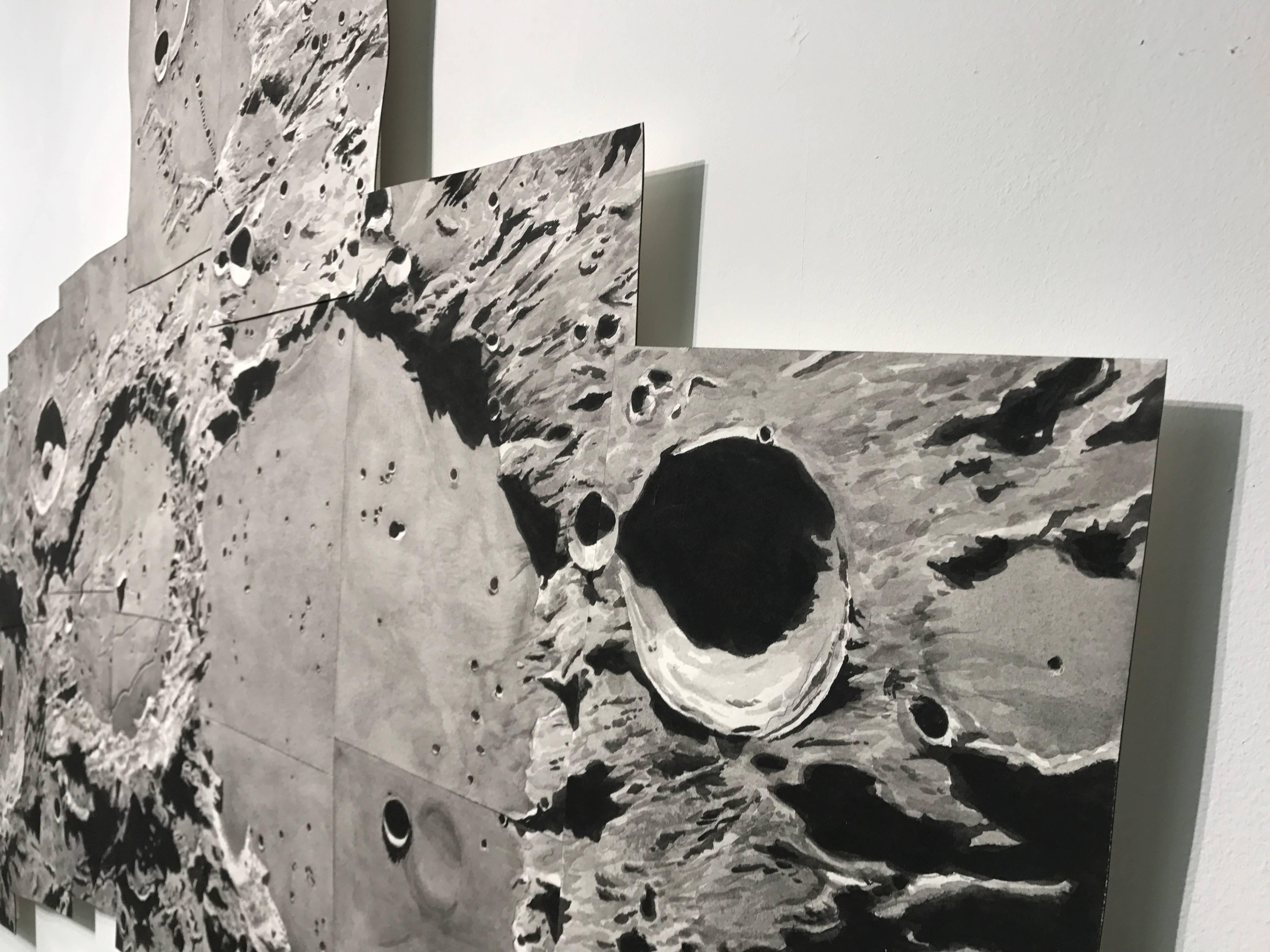 Lunar Crater-Krasterkette im Angebot 1