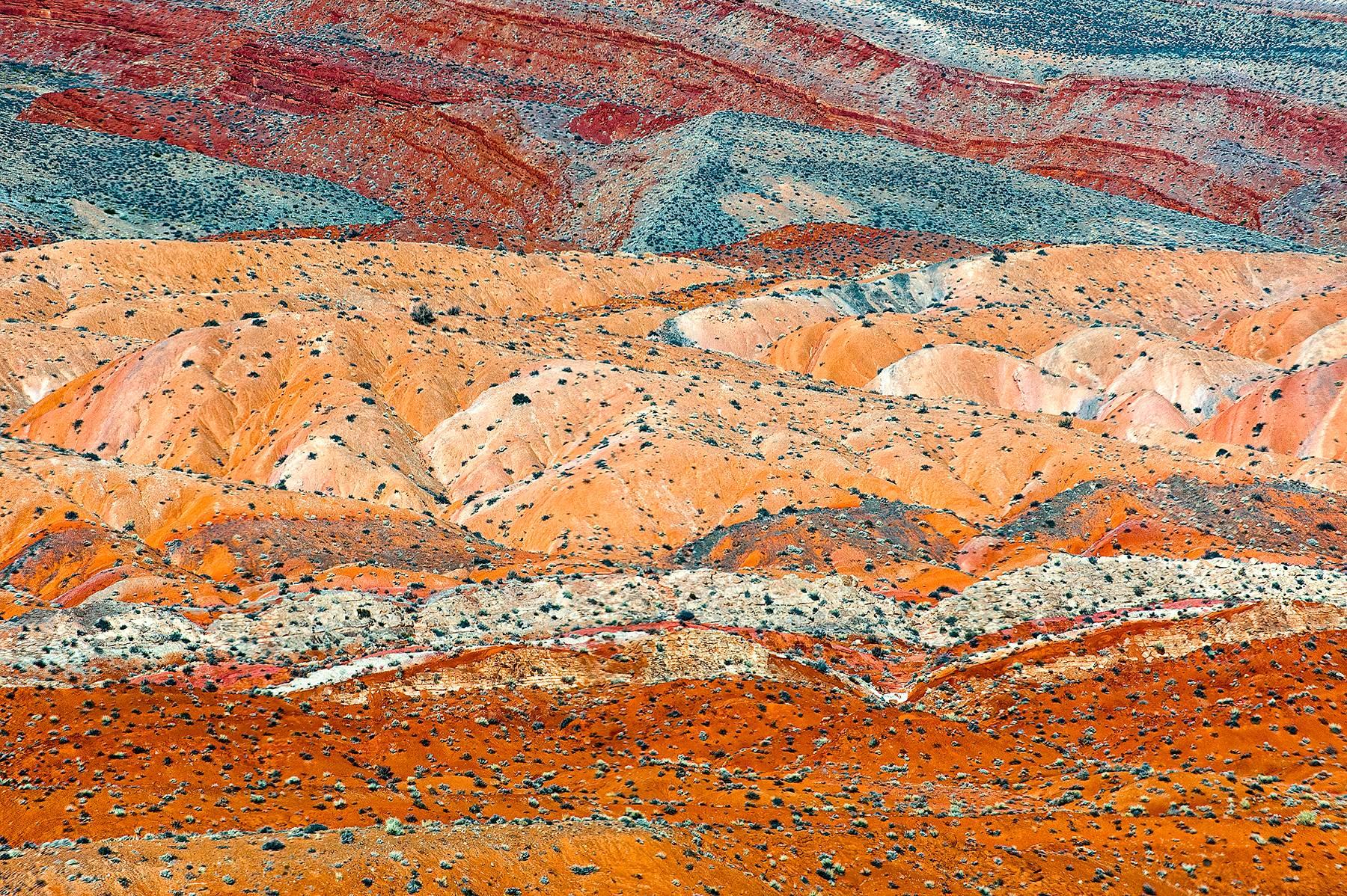 Zoe Wetherall Landscape Photograph - "Rocks", dye sublimated print on aluminum 