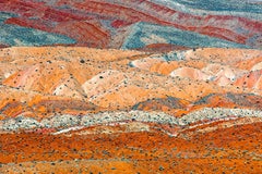 "Rocks", dye sublimated print on aluminum 