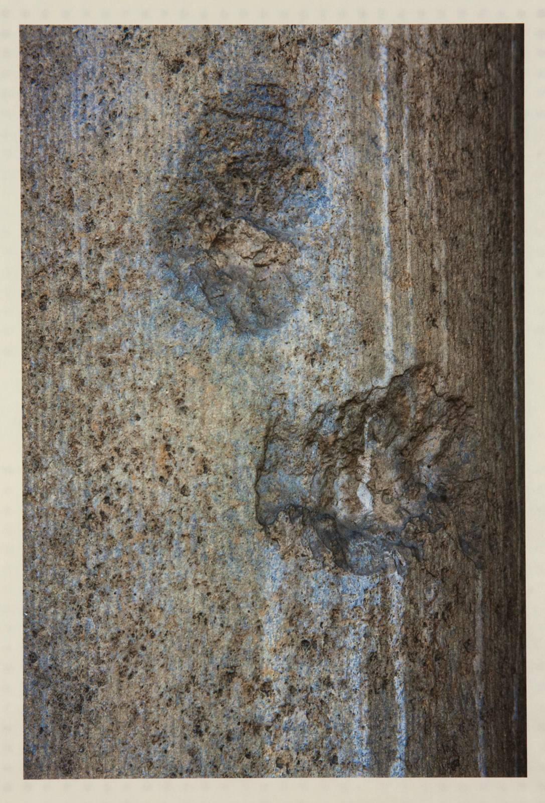 Tamara Rafkin Abstract Photograph - Scars Halensee 967, Archival ink print on kozo (mulberry) paper