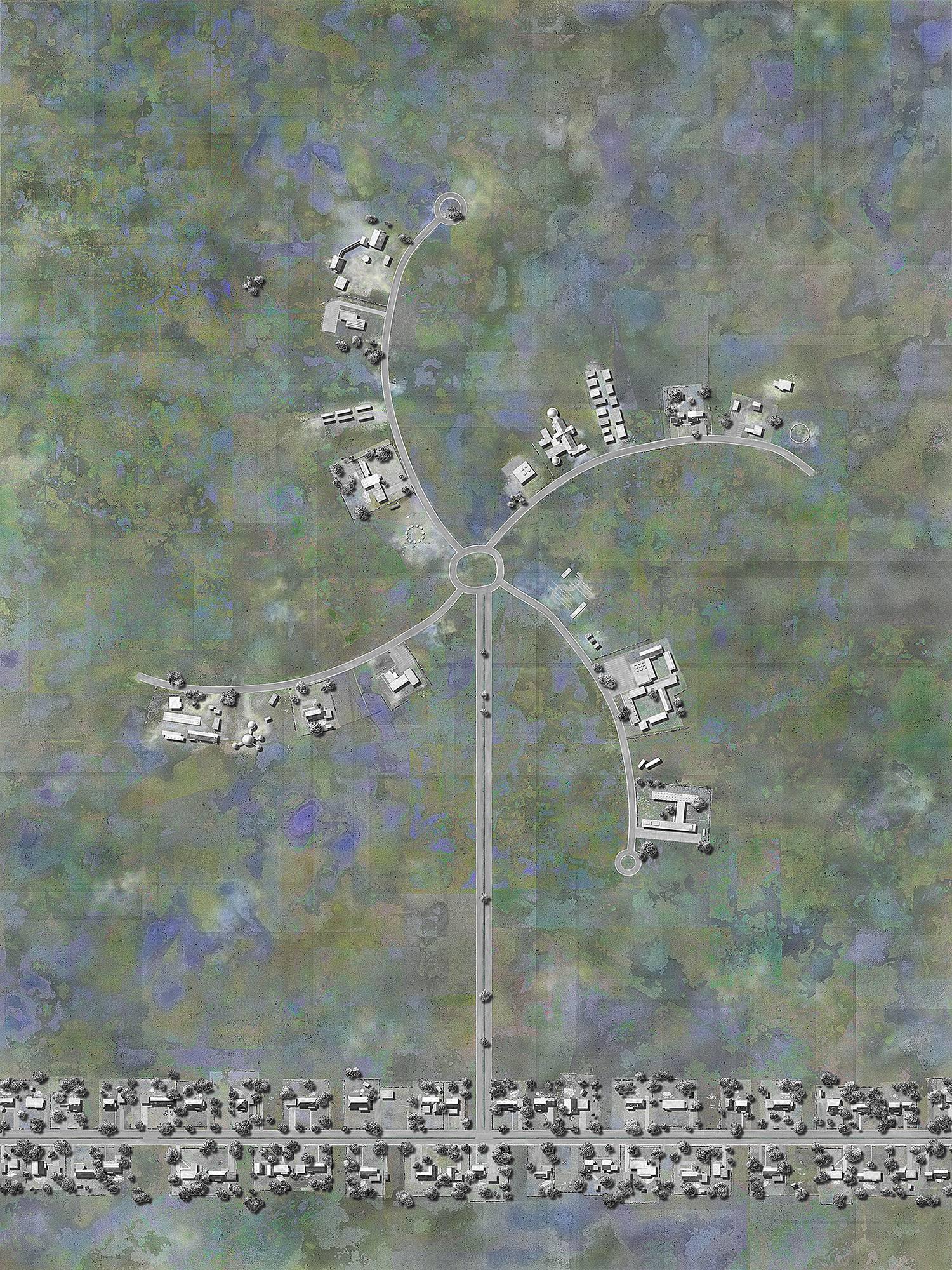 Landscape Print de Ross Racine - Pradera del Alce