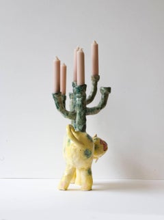 Leopard Candlestick