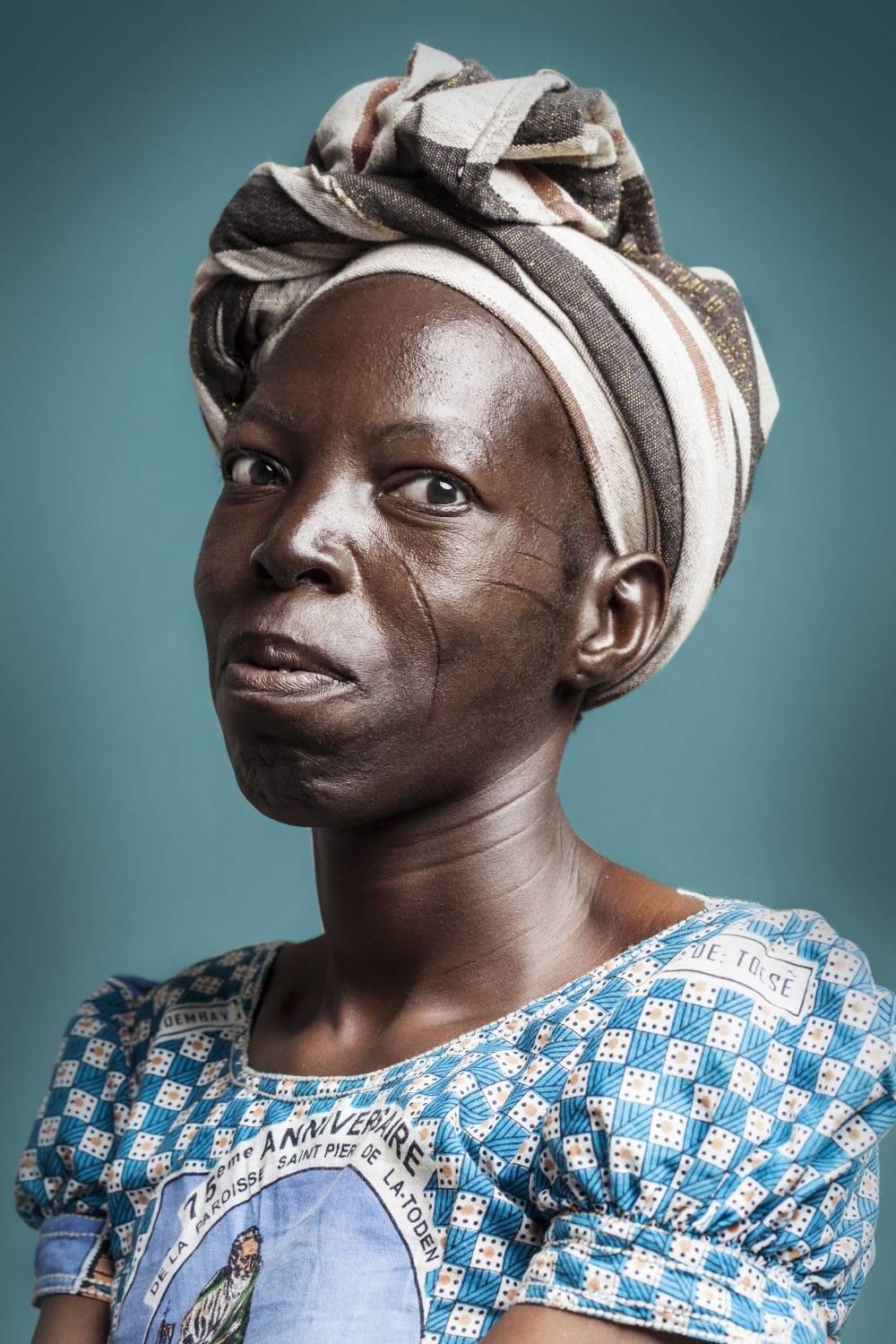 Joana Choumali Portrait Photograph - Mrs Martine