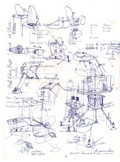 Double Calque 2 - Preparatory Drawing