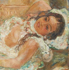 Recumbent Moroccan Woman