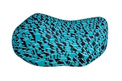 Life City “Jewelry D-2” Turquois wall sculpture: Oil painting on paulownia wood