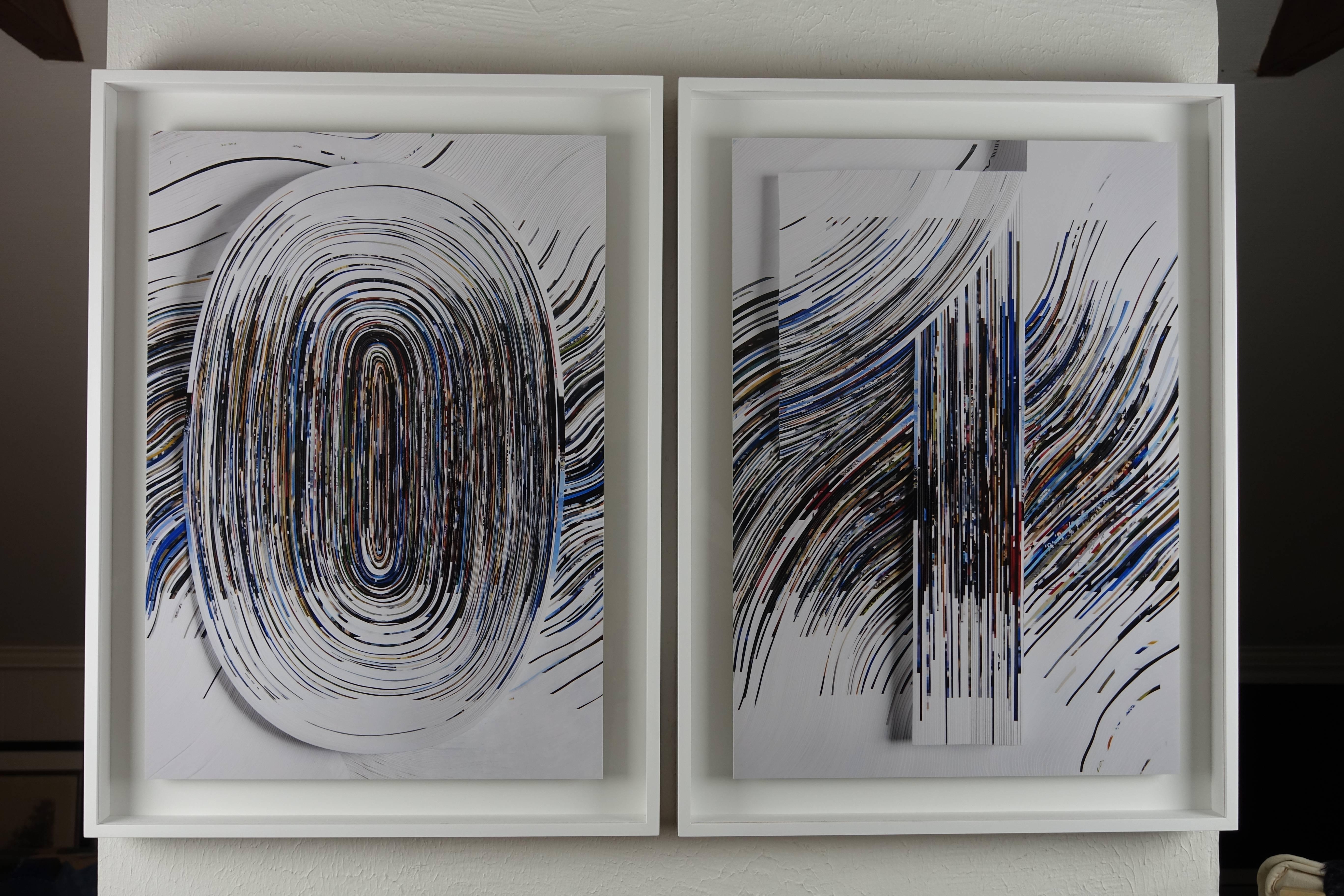 “01 Scape / 008_0 and 008_1” A pair of fine prints, edition 1/5 (AP 2) - Contemporary Print by Nerhol