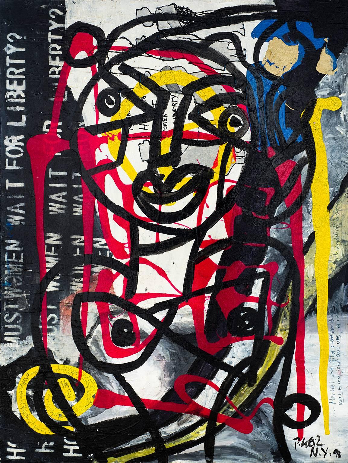 Peter Robert Keil Figurative Painting - On Time