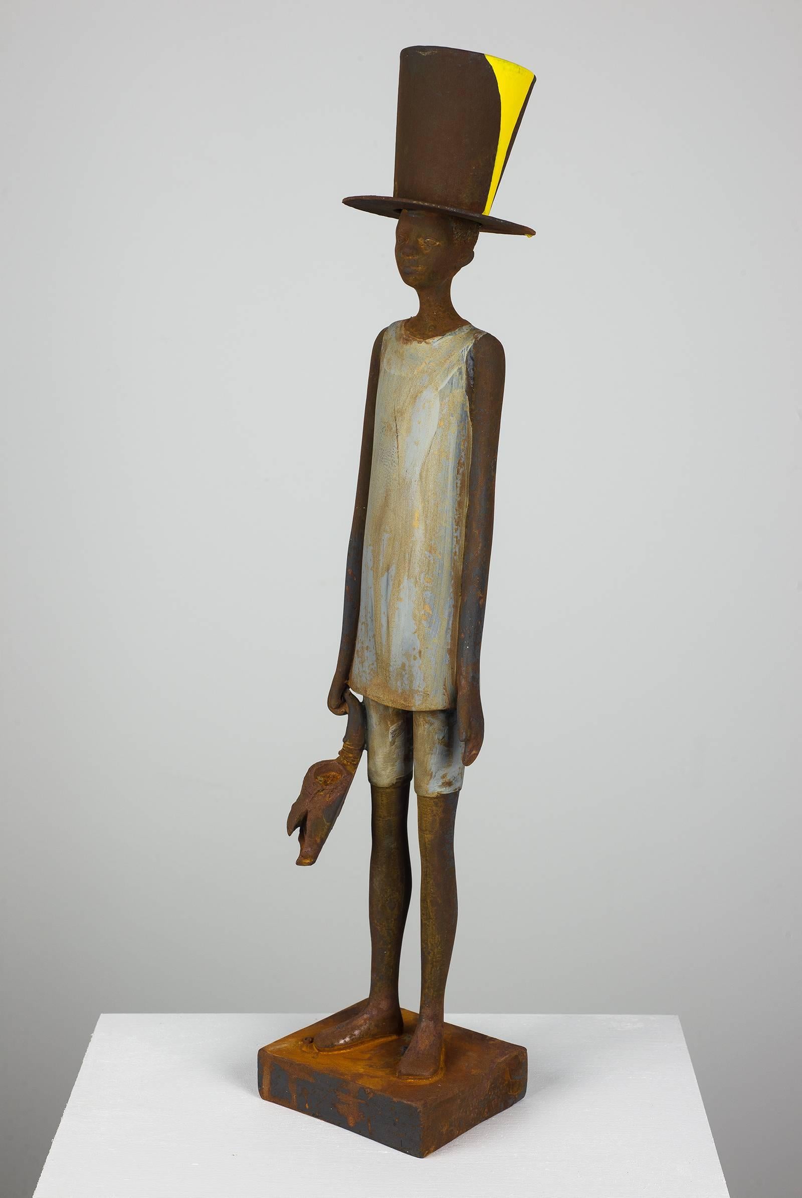 Julia Rivera Figurative Sculpture - I
m Not Eccentric. It
s Just That I Am More Alive Then Most People
