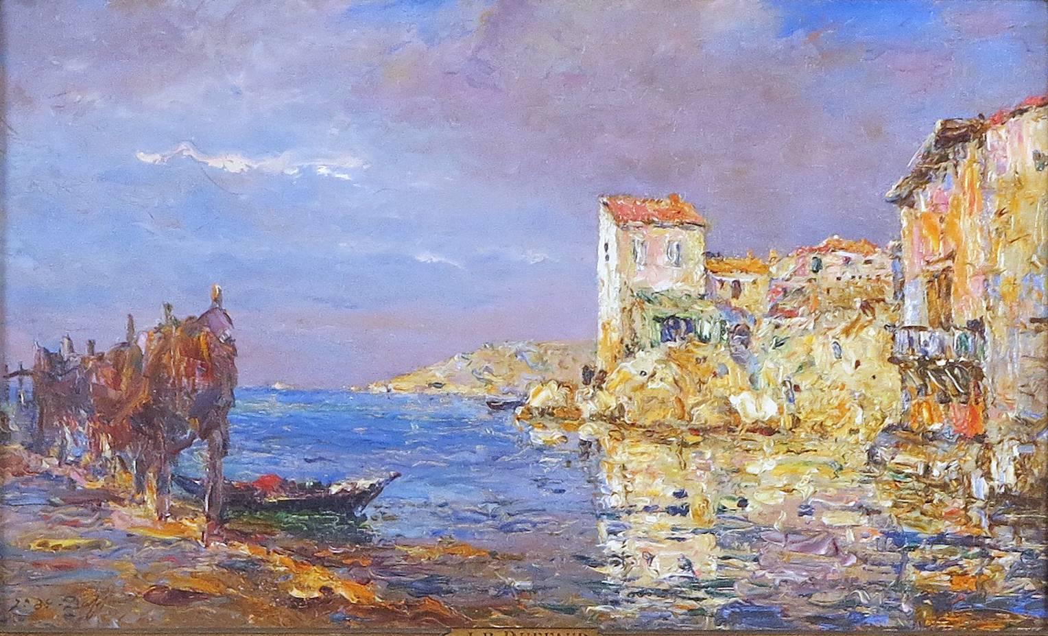 Landscape Painting Jean-Baptiste Duffaud - St. Tropez