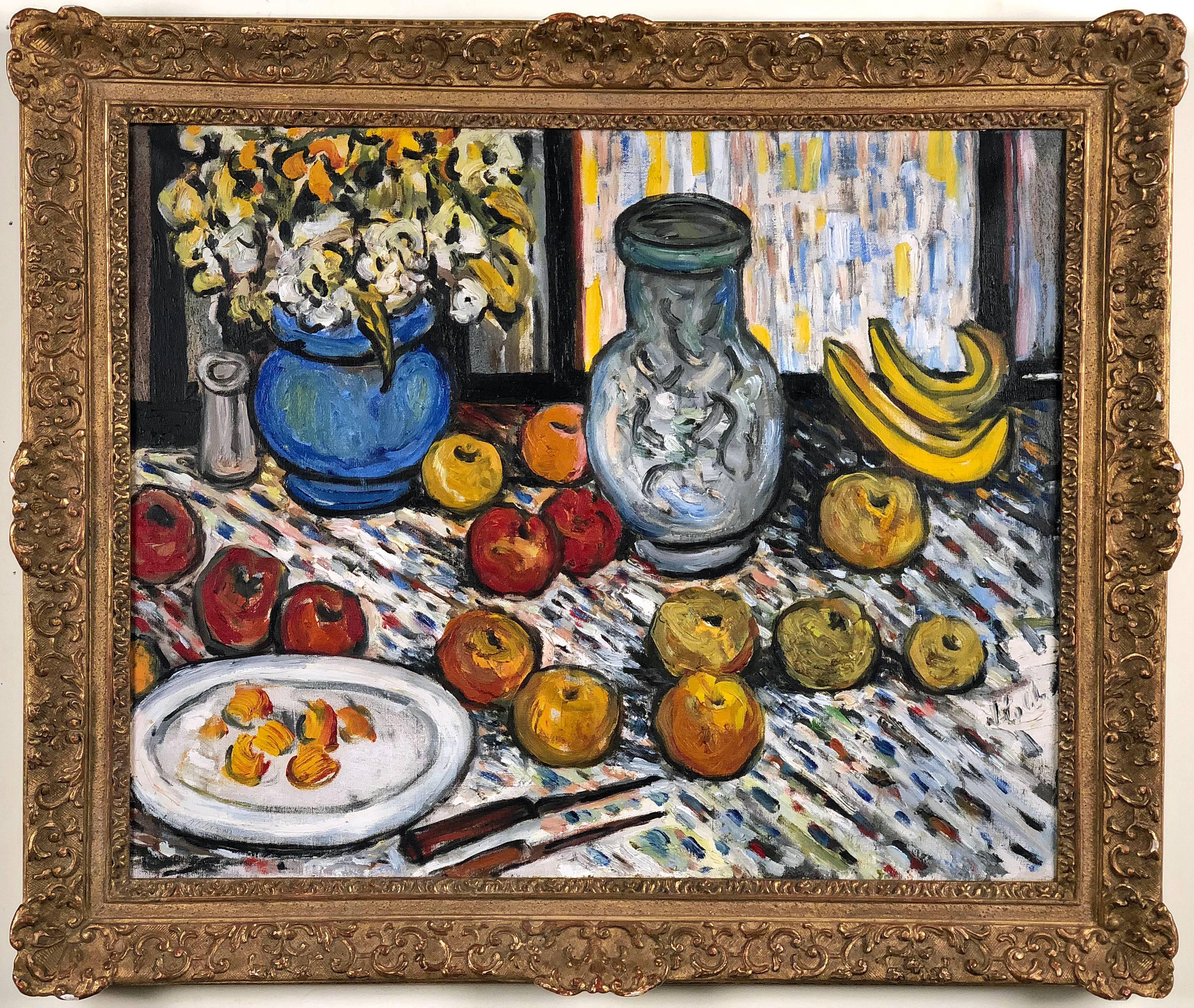Stillleben – Painting von Sasha Moldovan