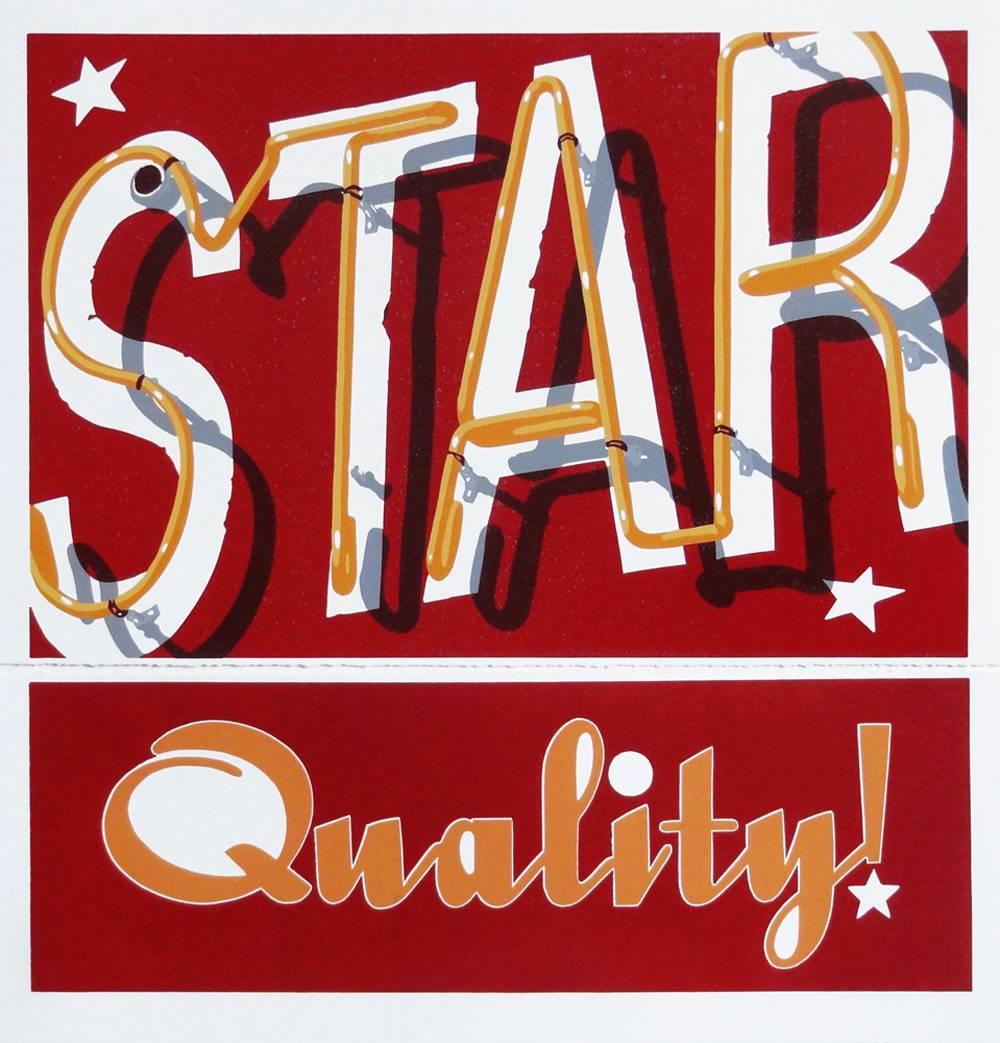 STAR QUALITY (diptych) - Print by Dave Lefner