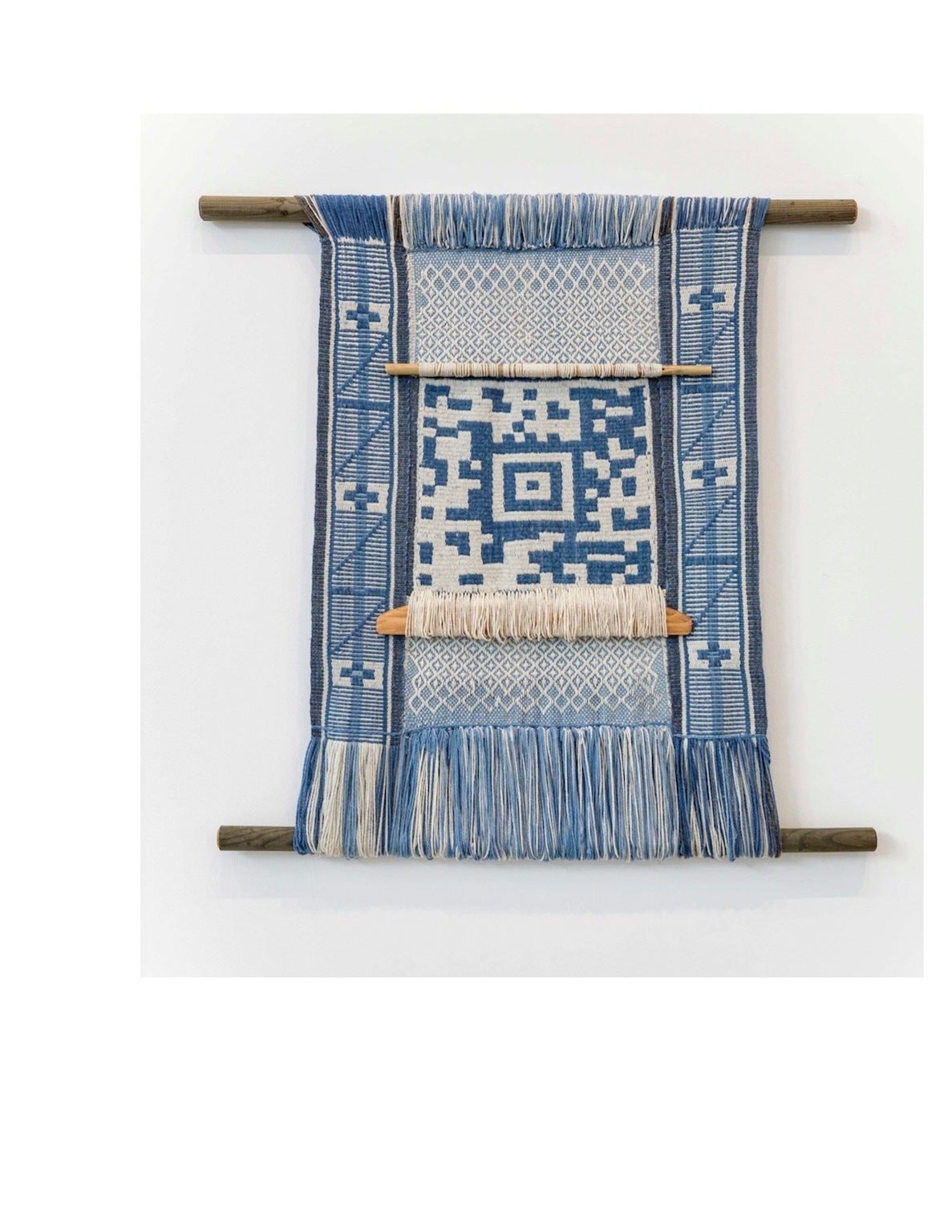 Mapuche Portal #1 - Mixed Media Art by Guillermo Bert