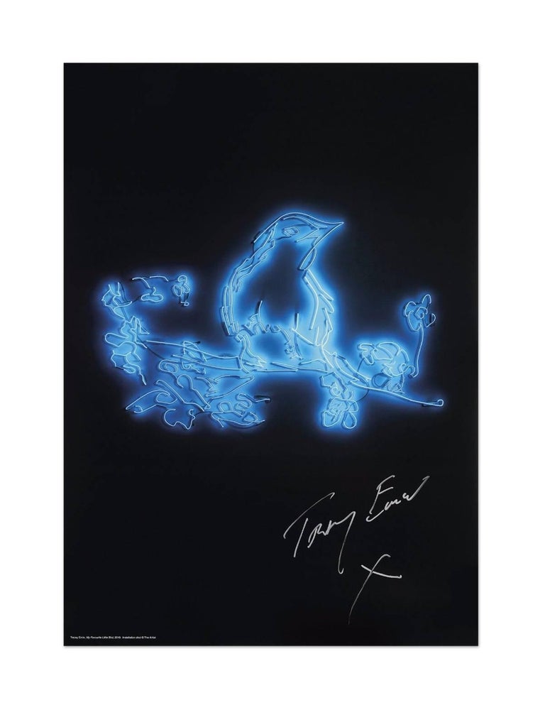 Tracey Emin Abstract Print - My Favourite Little Bird