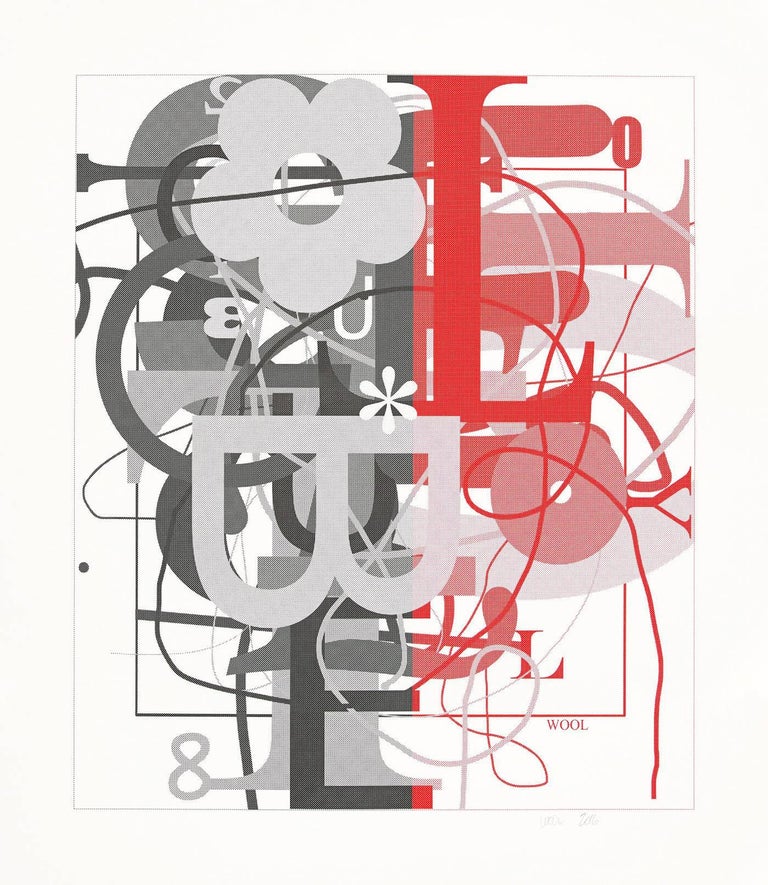 Christopher Wool Abstract Print - Untitled