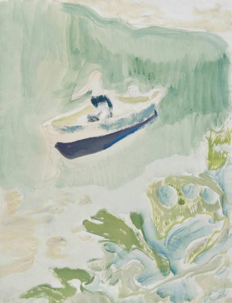 Peter Doig Landscape Print - Cyril's Bay
