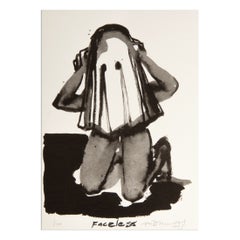 Marlene Dumas, Faceless – Signed Print