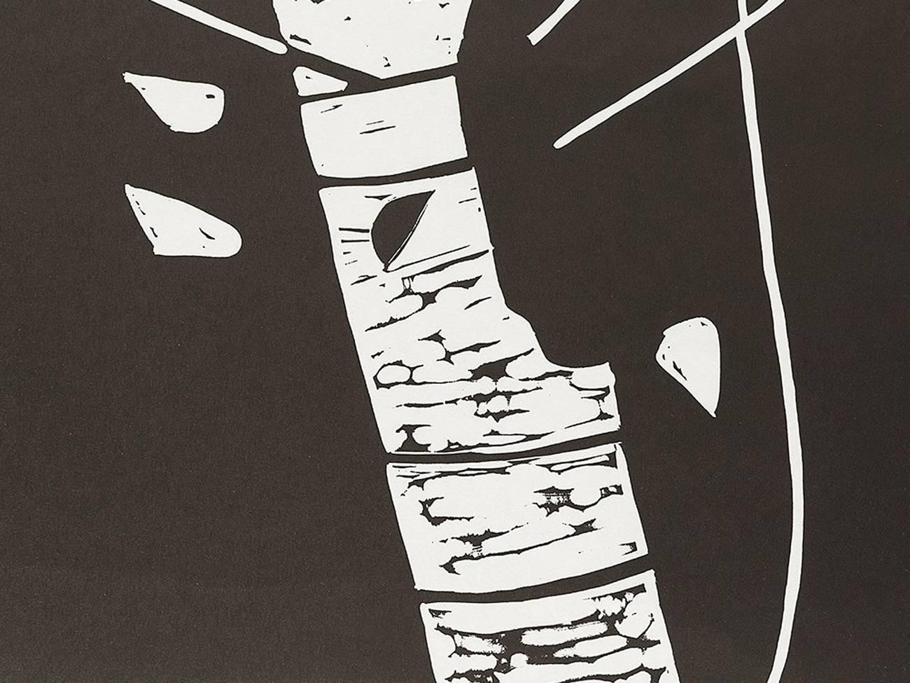Alex Katz (born 1927 in Brooklyn)
Large Birch, 2005
Linoleum cut on Japan (Hiromi Mulberry Heavyweight paper)
Dimensions: 153.5 x 92.5 cm (162.5 × 100.5 cm)
Edition of 25 + 6 A.P.
Signed and numbered
Catalogue Raisonné: Schröder, no. 394, pg. 233