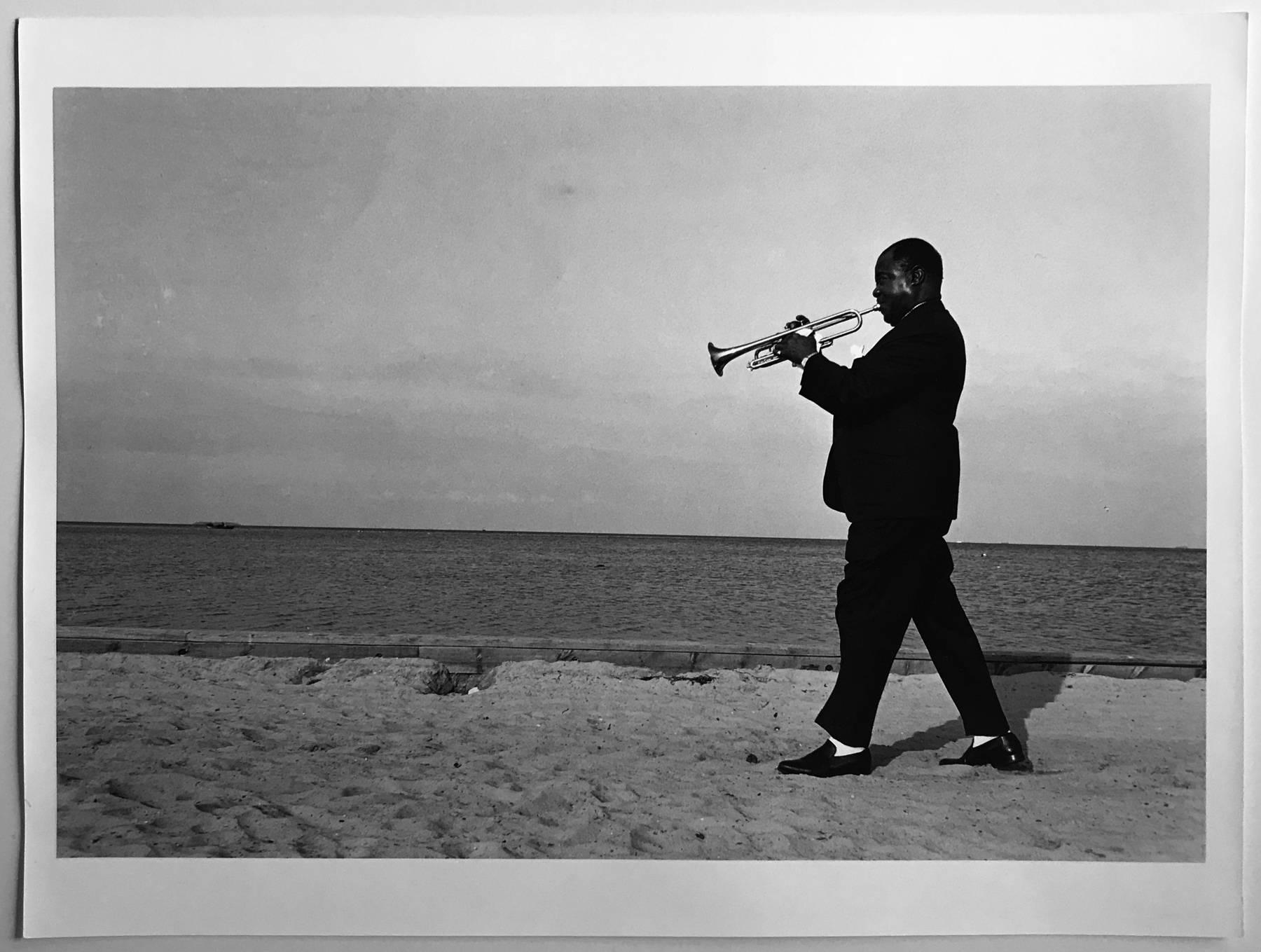 Louis Armstrong - Photograph by Rolf Gillhausen