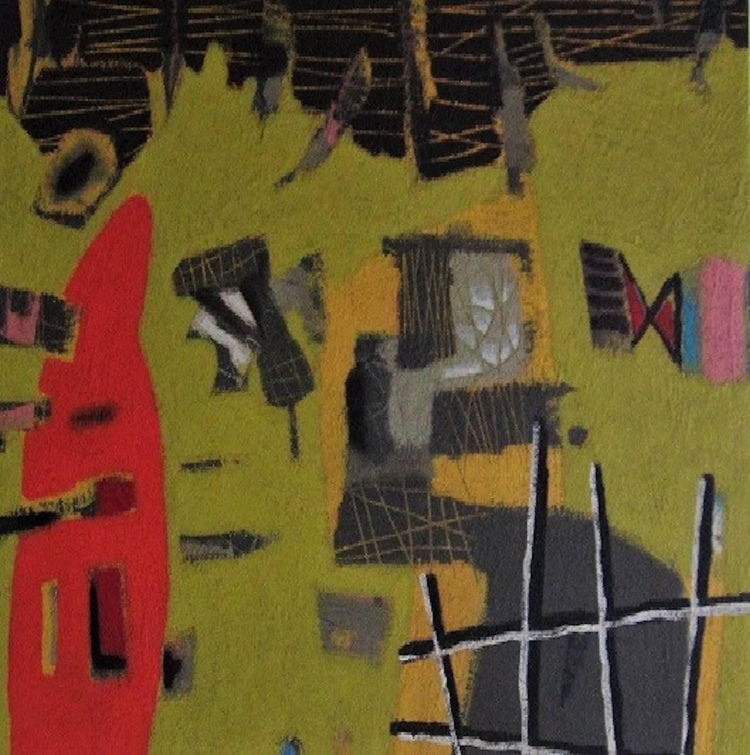 Downs Abstract Painting - Conversations; In the Abstract #9