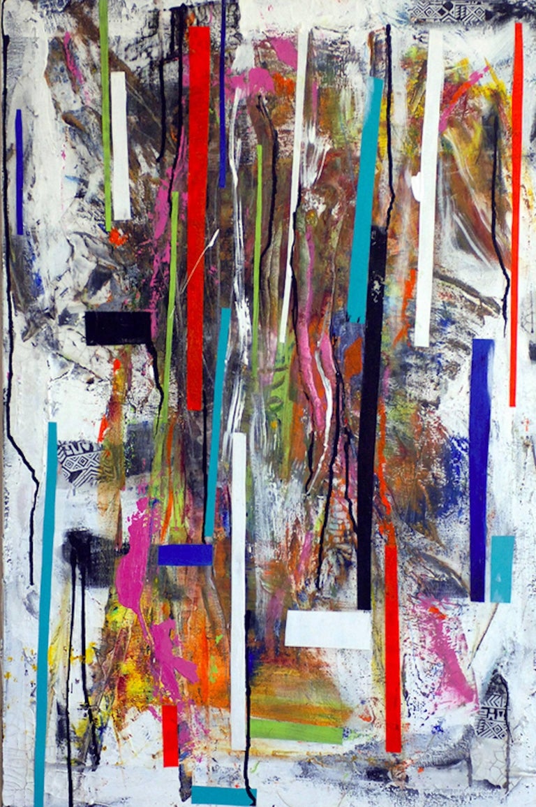 Mardi de Veuve Alexis Abstract Painting - Rain Forest