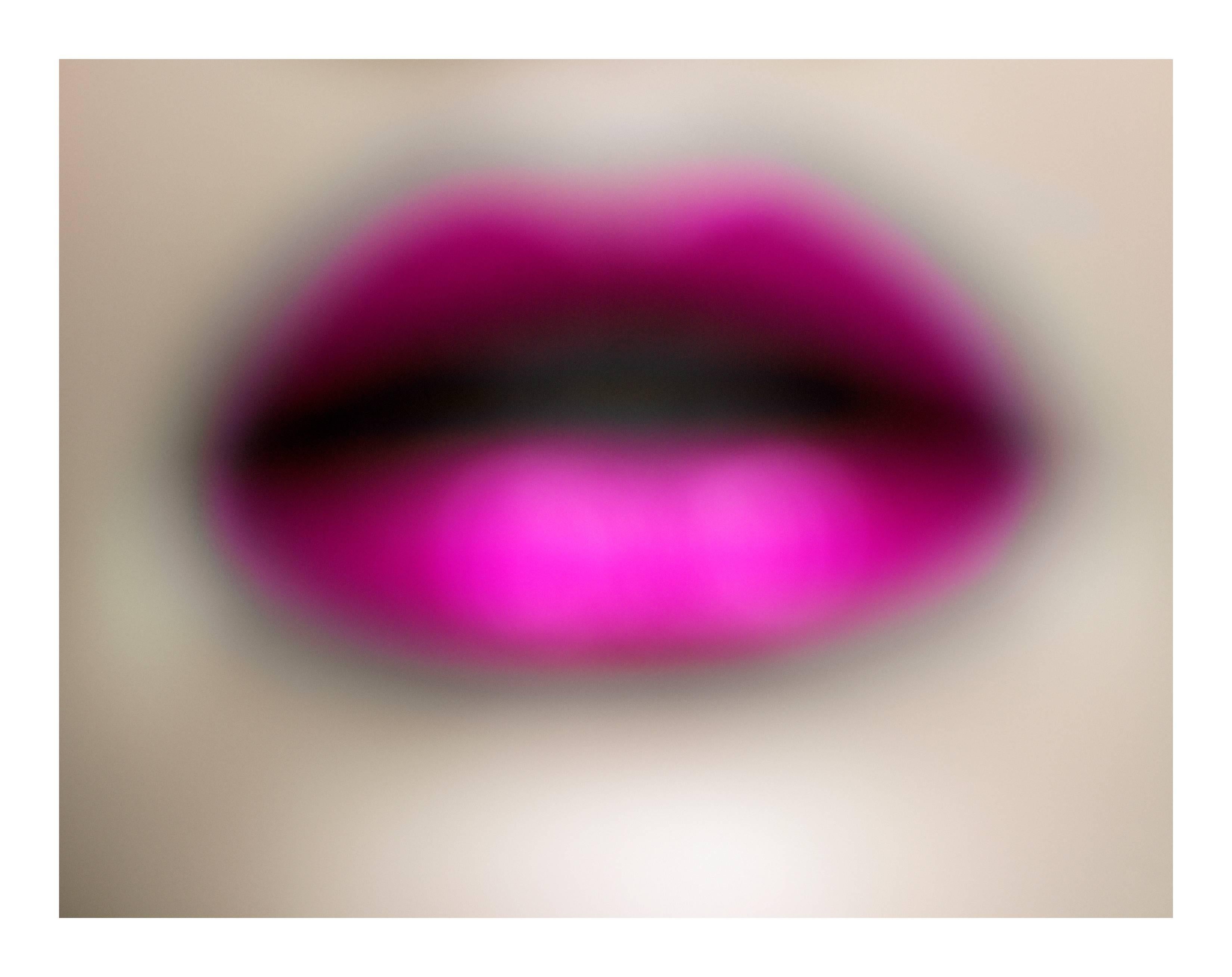 Alistair Taylor-Young Color Photograph - Pink Lips