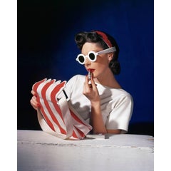 Muriel Maxwell, by Sally Victor, Bag by Paul Flato, sunglasses by Lugene, 1939 3