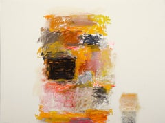 Rocio Rodriguez "4-Nov-14" Abstract Oil Pastel on Paper
